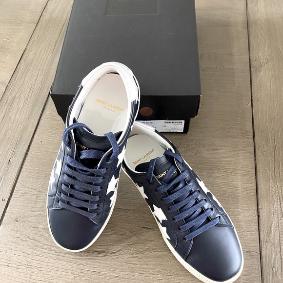 Saint Laurent YSL Star Sneaker Court Classic - Picture 7 of 8